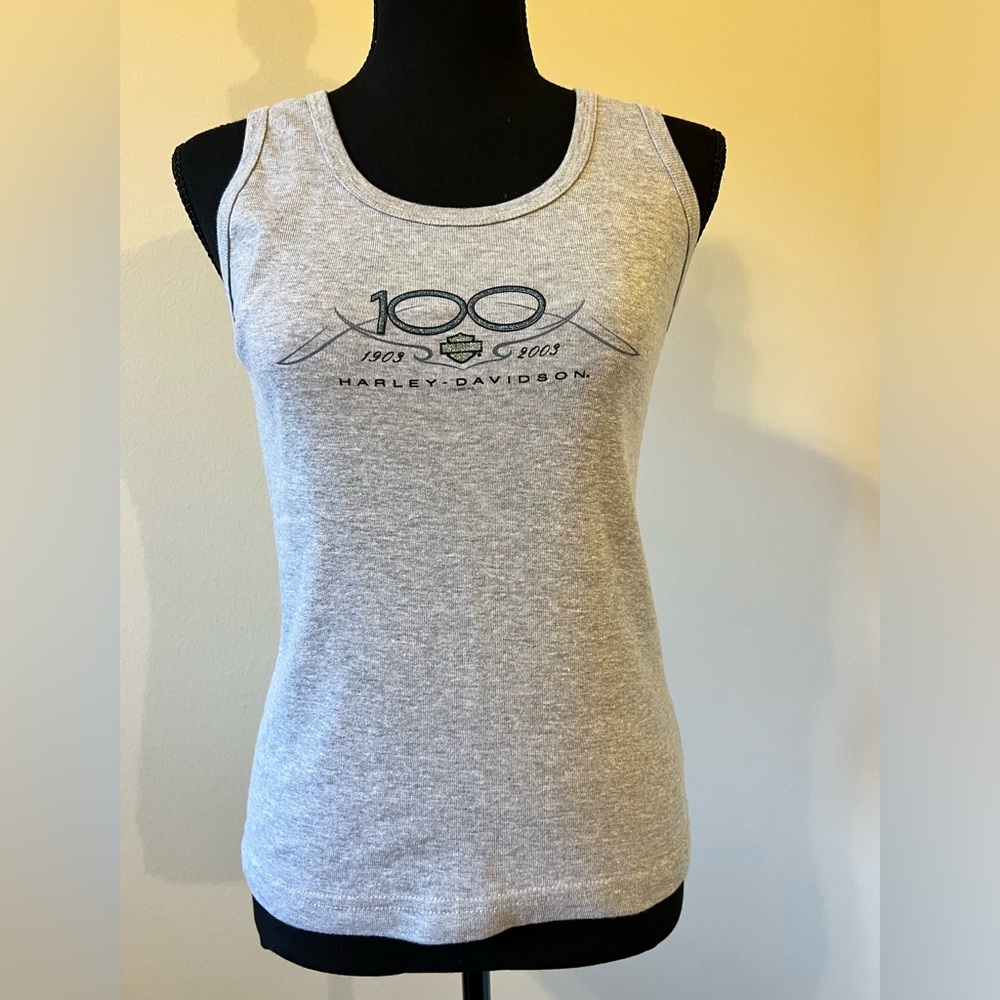 Ladies Harley Davidson Tank Top - 100 Anniversary